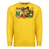 Lemon thanksgiving coffee cups Premium Sweatshirt - Zillion Design Studio