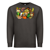 Smoke thanksgiving coffee cups Premium Sweatshirt - Zillion Design Studio