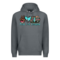 Rock peace love camping Premium Hoodie - JahusDesignShop