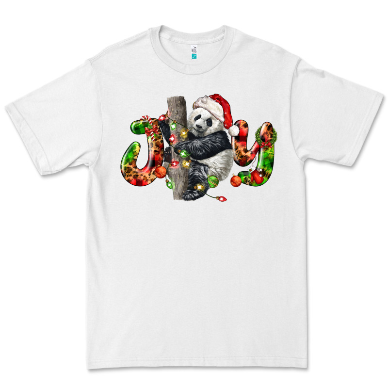 Panda Joy Christmas Premium Tee by LillyAllenDesigns | Teevron
