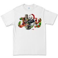 White panda joy christmas Premium Tee - LillyAllenDesigns