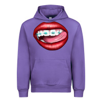 Tulip Lips Dental Braces Urban Hoodie - Artiststas