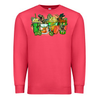 Cardinal t rex coffee cups Premium Sweatshirt - Zillion Design Studio