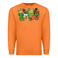 Carrot t rex coffee cups Premium Sweatshirt - Zillion Design Studio