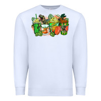 White t rex coffee cups Premium Sweatshirt - Zillion Design Studio