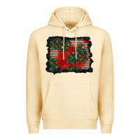 Pina Colada christmas ornament background Premium Hoodie - BundleAndBundleShop