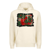 Tofu christmas ornament background Premium Hoodie - BundleAndBundleShop