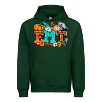 Forest Green emt with fall Urban Hoodie - AdoDesignShop