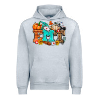 Heather Grey emt with fall Urban Hoodie - AdoDesignShop