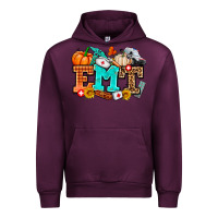 Mauve Wine emt with fall Urban Hoodie - AdoDesignShop