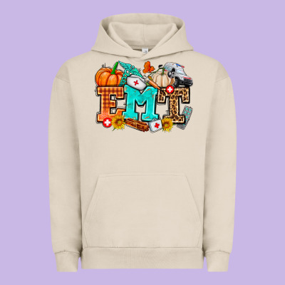 Emt With Fall Urban Hoodie Designed By Adodesignshop