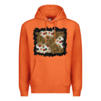 Carrot christmas mistletoe background Premium Hoodie - BundleAndBundleShop