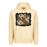 Pina Colada christmas mistletoe background Premium Hoodie - BundleAndBundleShop