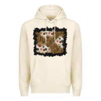 Tofu christmas mistletoe background Premium Hoodie - BundleAndBundleShop