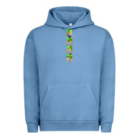 Pigment Pebble Blue Halloween Key Fob Urban Hoodie - BundleAndBundleShop