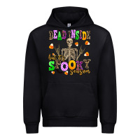 Black dead inside but its spooky season Urban Hoodie - AdoDesignShop