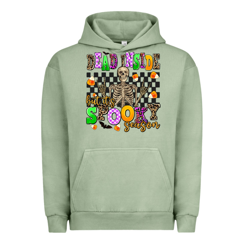 Dead Inside But Its Spooky Season Urban Hoodie by AdoDesignShop | Teevron