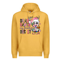 Mustard dear santa my brother did it Premium Hoodie - AdoDesignShop