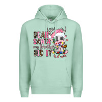 Seafoam dear santa my brother did it Premium Hoodie - AdoDesignShop