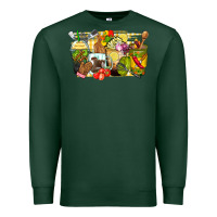 Sports Green lunch lady coffee cups Premium Sweatshirt - Zillion Design Studio