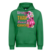 Emerald Stronger than breast cancer Urban Hoodie - Artiststas
