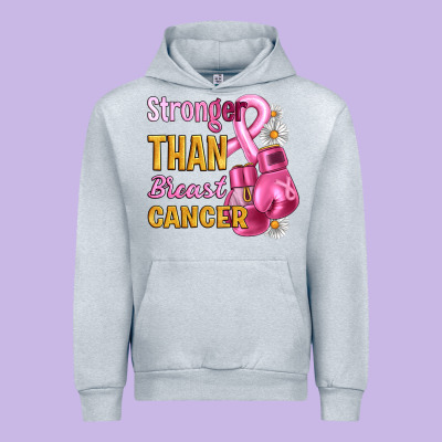 Stronger Than Breast Cancer Urban Hoodie Designed By Artiststas