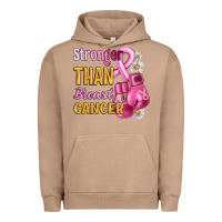 Pigment Burro Stronger than breast cancer Urban Hoodie - Artiststas