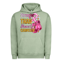 Pigment Oil Green Stronger than breast cancer Urban Hoodie - Artiststas