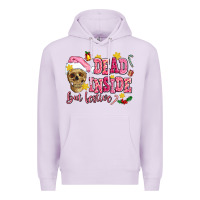Lilac dead inside but festive Premium Hoodie - AdoDesignShop