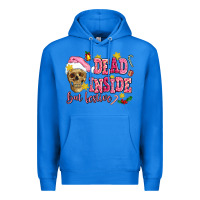 True Royal dead inside but festive Premium Hoodie - AdoDesignShop