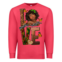 Cardinal love melanin Premium Sweatshirt - texasbilliewilder