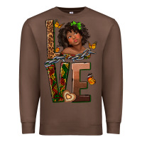 Chestnut love melanin Premium Sweatshirt - texasbilliewilder