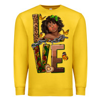 Lemon love melanin Premium Sweatshirt - texasbilliewilder