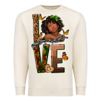 Sandshell love melanin Premium Sweatshirt - texasbilliewilder