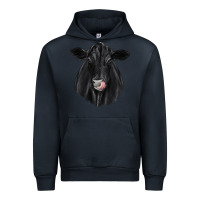 Navy black angus Urban Hoodie - JahusDesignShop