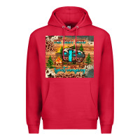 Cardinal the best days are spent camping Premium Hoodie - JahusDesignShop