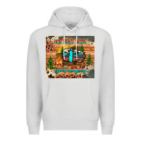 Dove Grey the best days are spent camping Premium Hoodie - JahusDesignShop