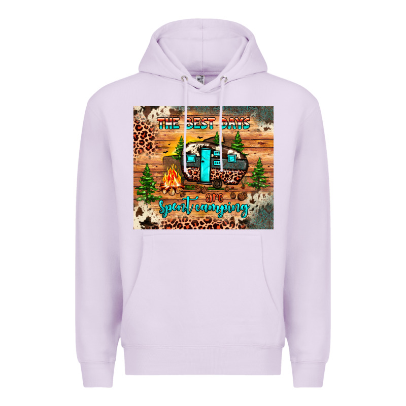 The Best Days Are Spent Camping Premium Hoodie by JahusDesignShop | Teevron