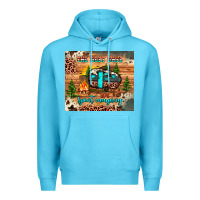 Ocean Blue the best days are spent camping Premium Hoodie - JahusDesignShop