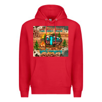 Red the best days are spent camping Premium Hoodie - JahusDesignShop