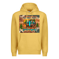 Antique Gold the best days are spent camping Premium Hoodie - JahusDesignShop