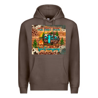 Coffee the best days are spent camping Premium Hoodie - JahusDesignShop