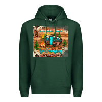 Sports Green the best days are spent camping Premium Hoodie - JahusDesignShop