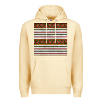 Pina Colada christmas mistletoe and stripes seamless pattern Premium Hoodie - BundleAndBundleShop