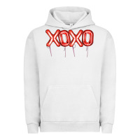 Pigment Lunar Rock Valentine's Day Xoxo Balloon Urban Hoodie - Artiststas