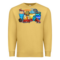 Antique Gold truck coffee cups Premium Sweatshirt - Zillion Design Studio