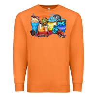Carrot truck coffee cups Premium Sweatshirt - Zillion Design Studio