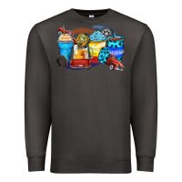 Smoke truck coffee cups Premium Sweatshirt - Zillion Design Studio