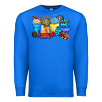 True Royal truck coffee cups Premium Sweatshirt - Zillion Design Studio