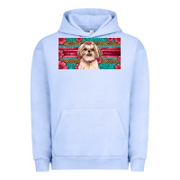 Pigment Grape Ice Western Shih Tzu License Plate Design Urban Hoodie - JahusDesignShop